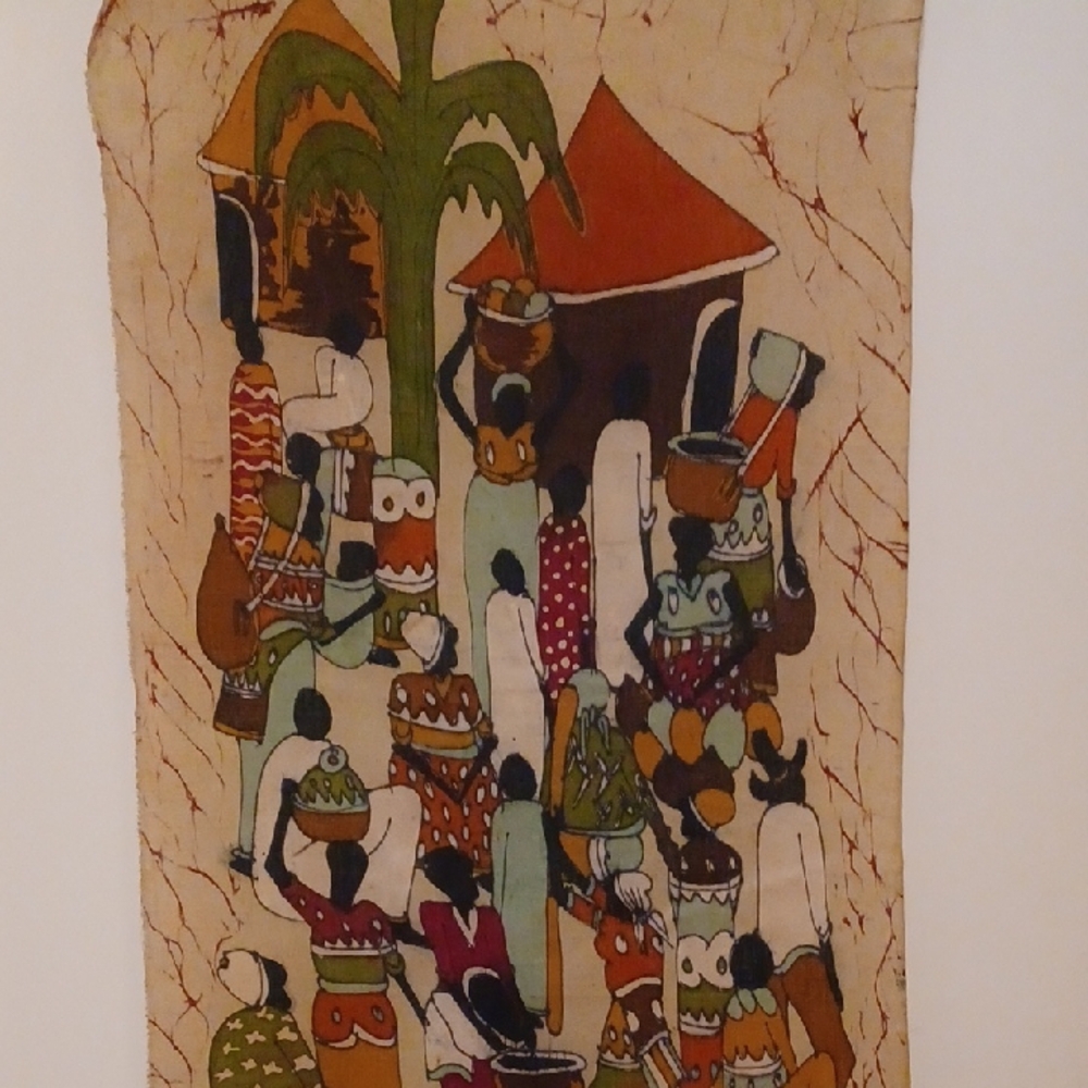 NWOT Colorful African Wall Tapestry